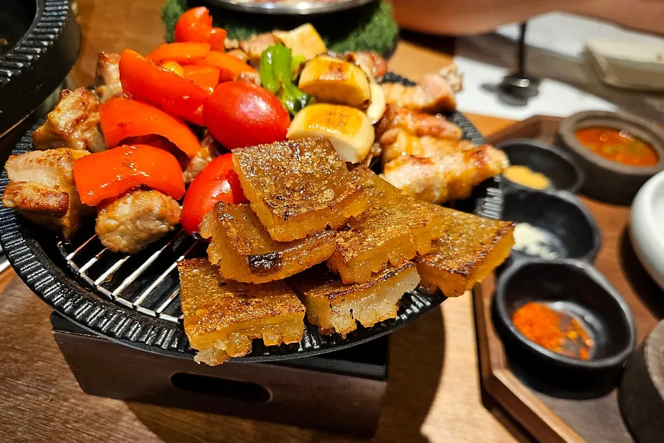 구워진 고기 클로즈업