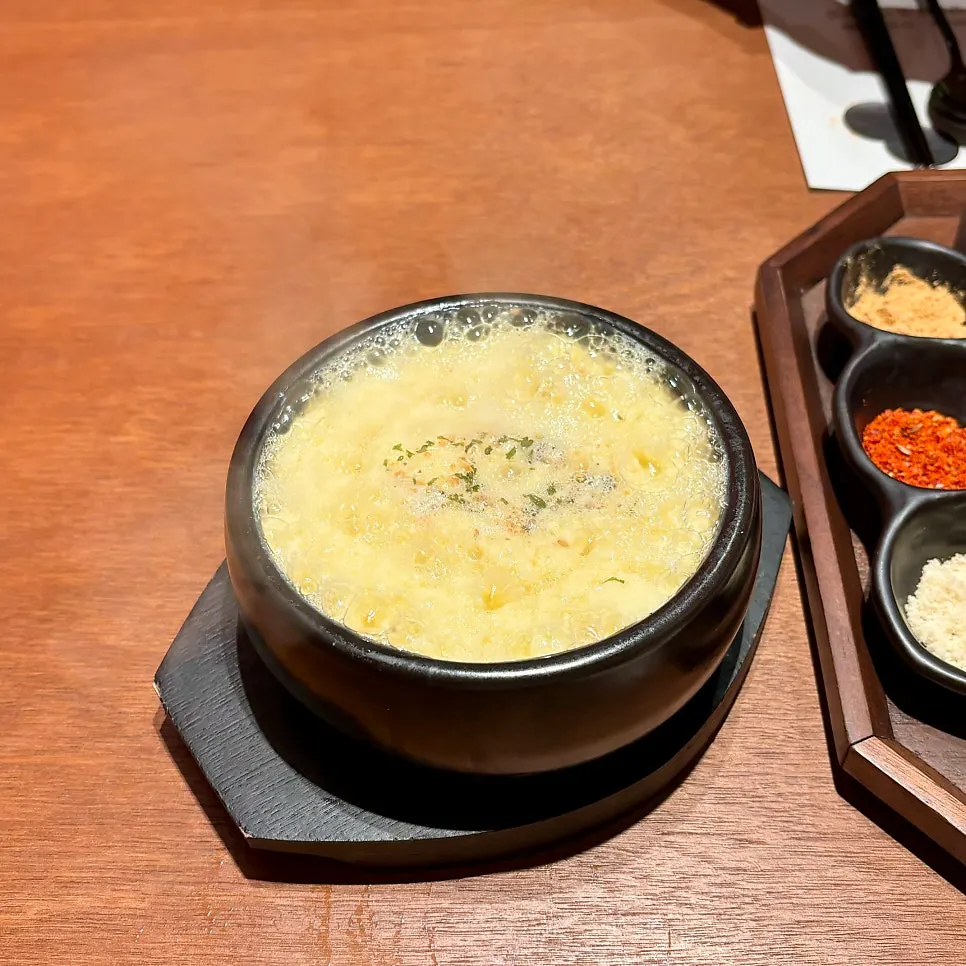 Pudding-textured steamed egg