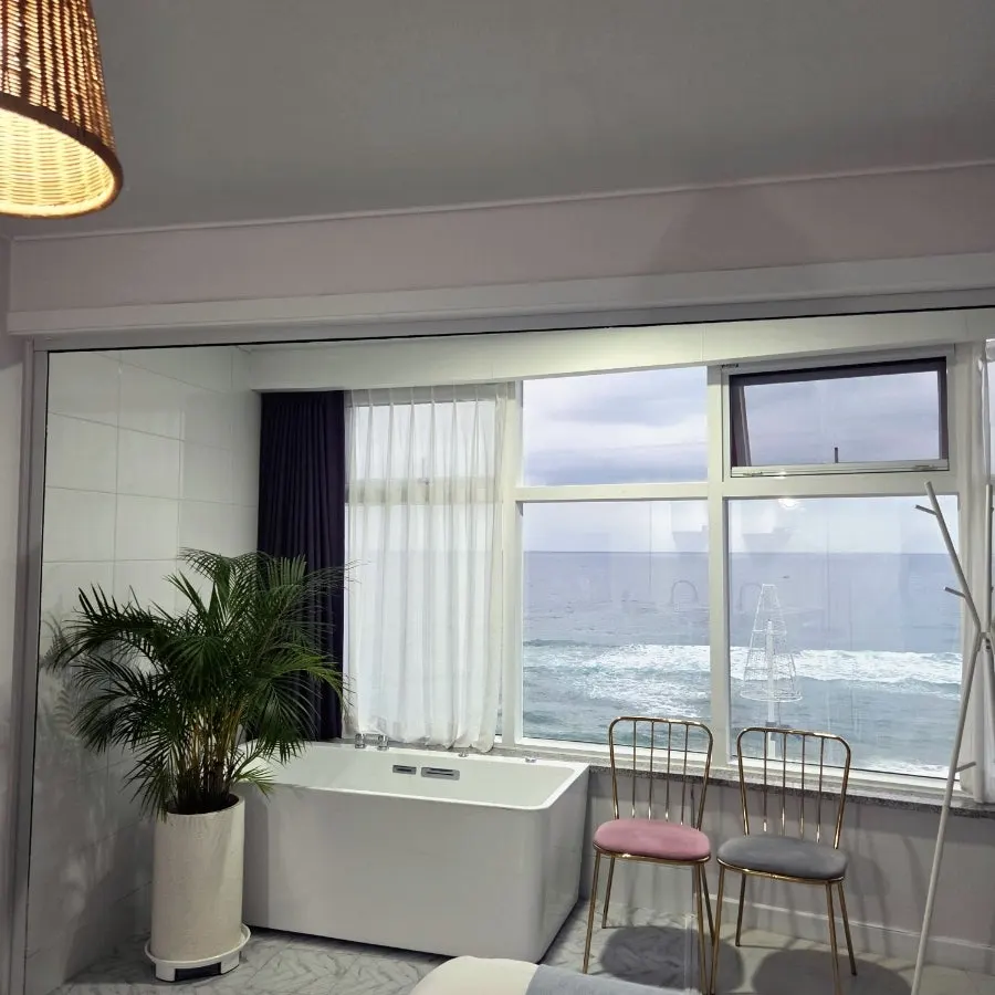 Neatly arranged room interior