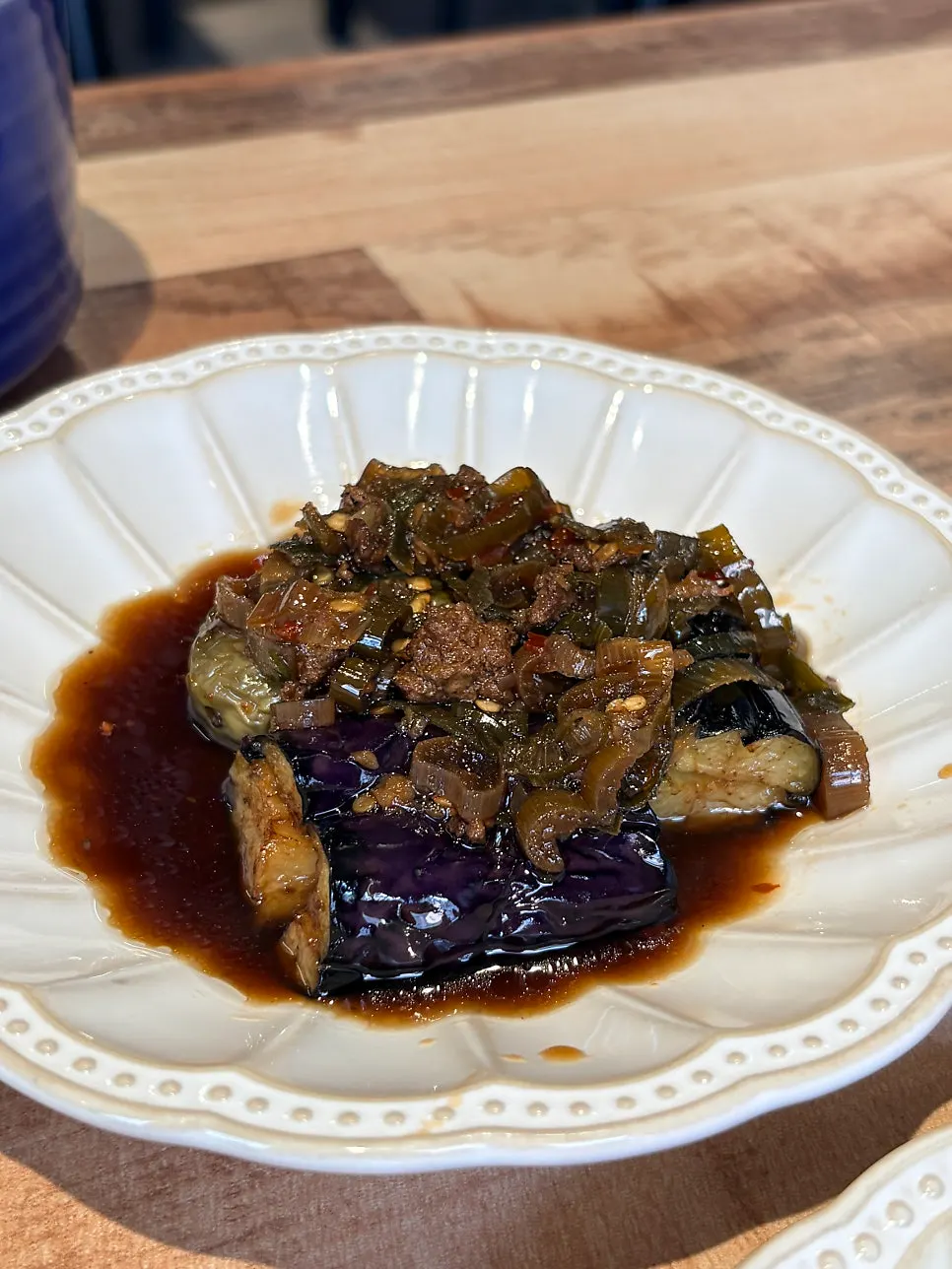 Japchae served as part of the set