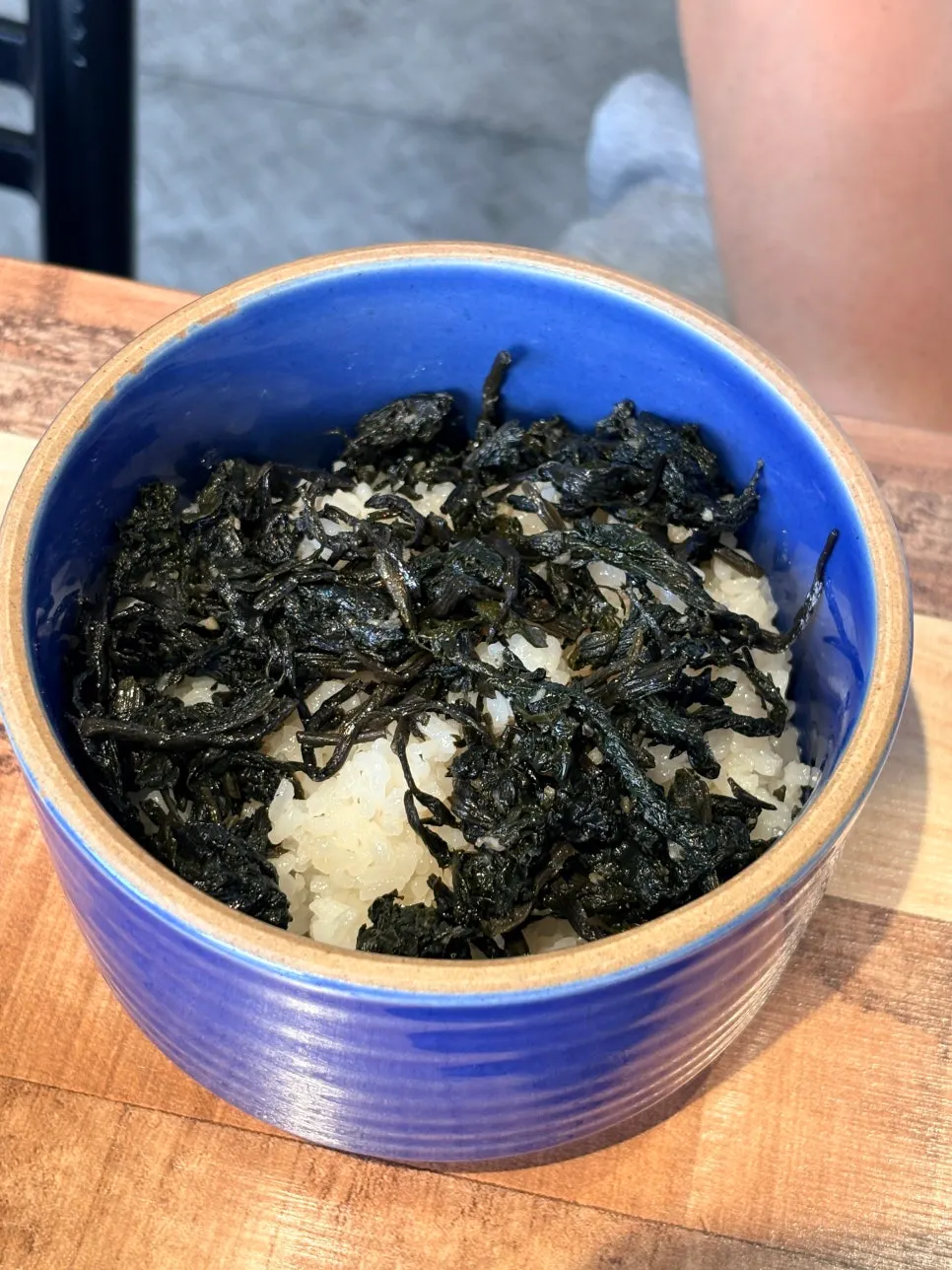 Gondeurae rice served instead of plain white rice