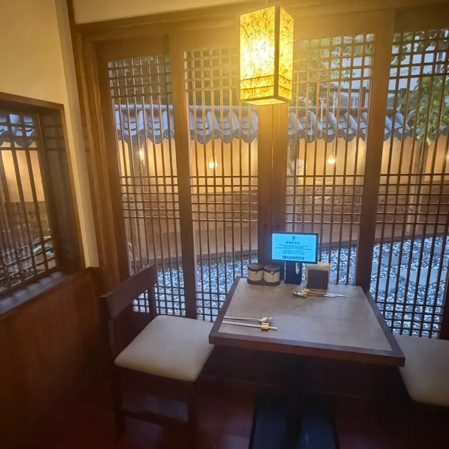 Anok's spacious interior seating area