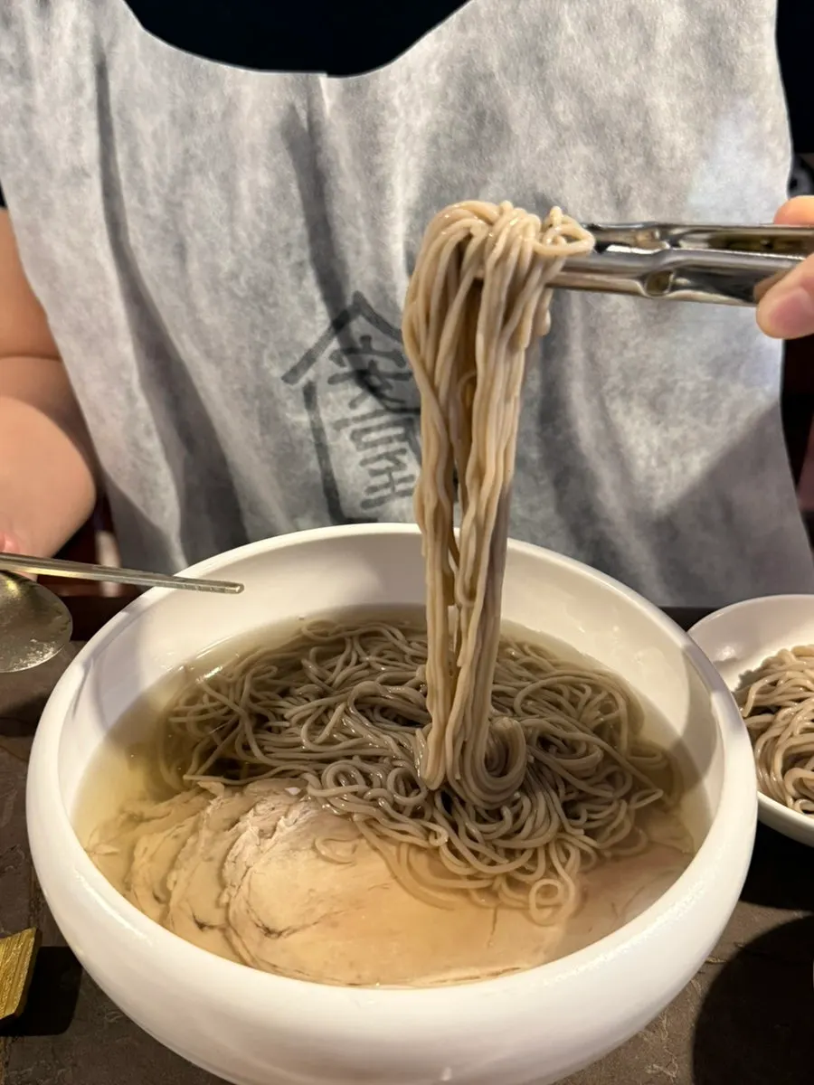 Anok's light-looking Pyeongyang naengmyeon