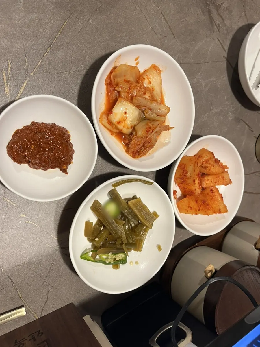 Basic side dishes at Anok