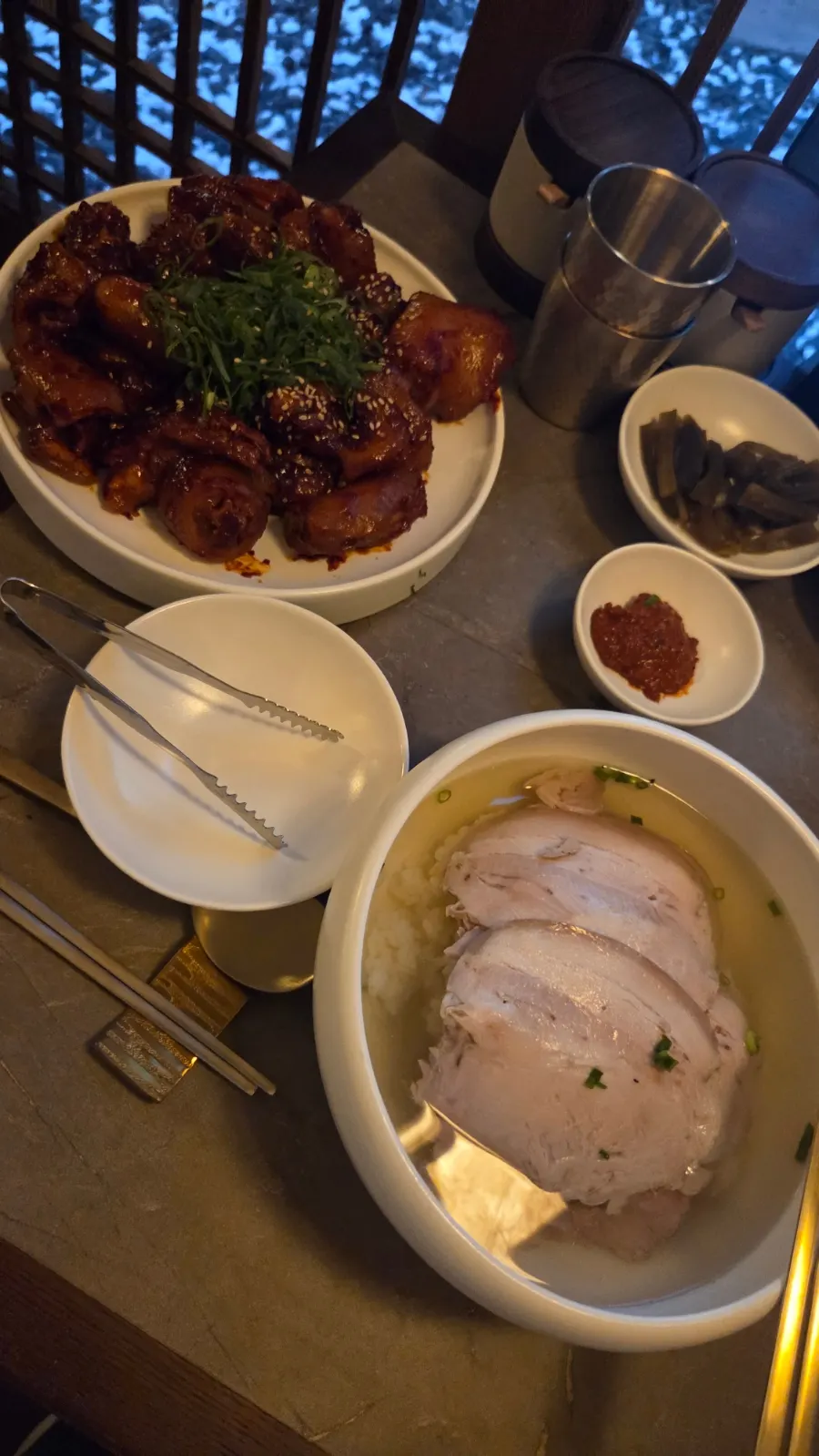Anok's braised pork tail simmered in seasoning sauce