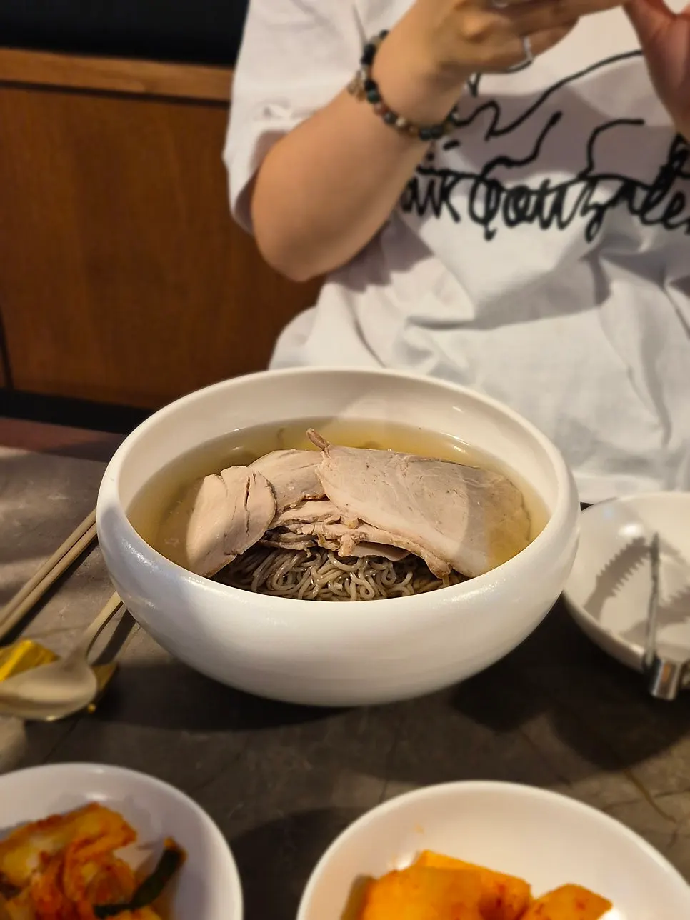 안옥 평양냉면 물냉면 한 그릇