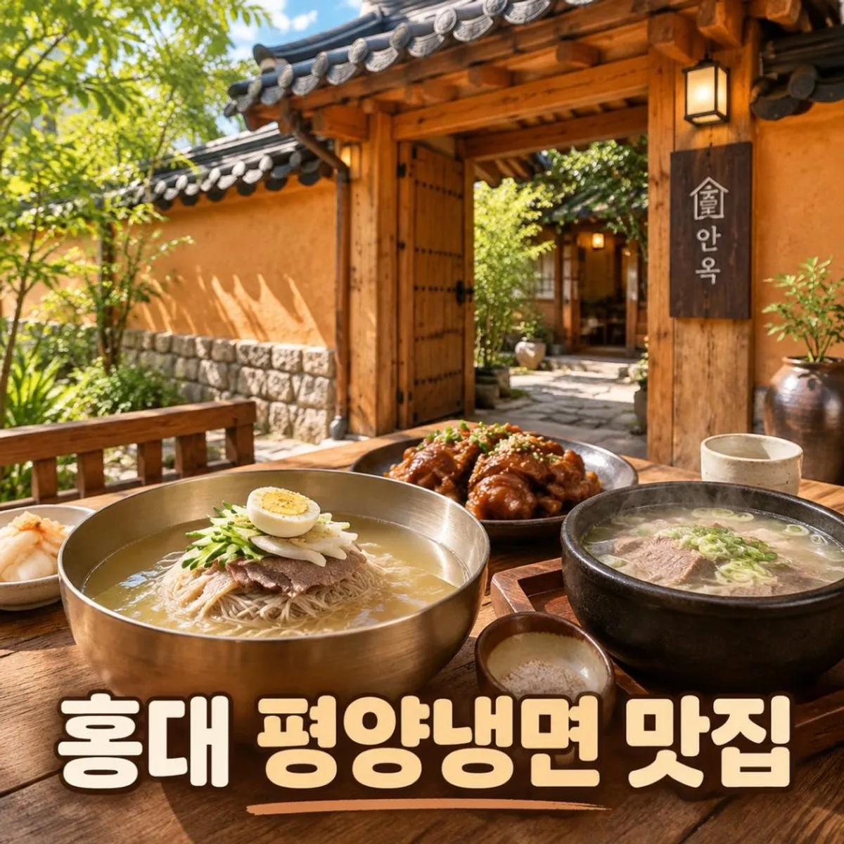 Main photo of Anok, a hanok Korean restaurant in Hongdae