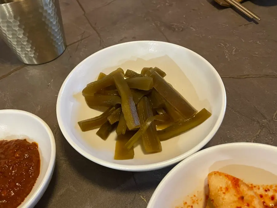 Anok's special sauce for dipping meat