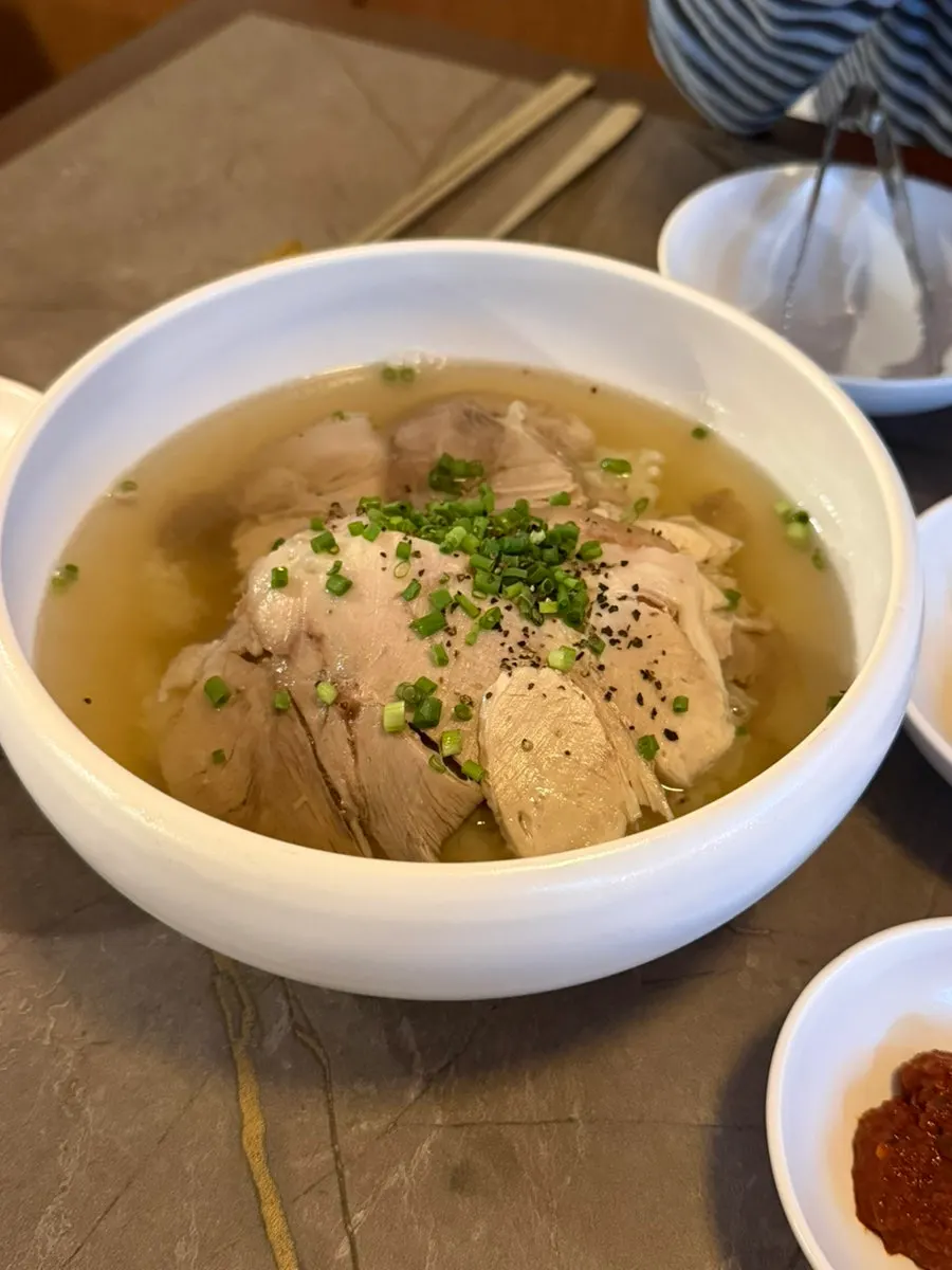 안옥 맑은곰탕 한 그릇
