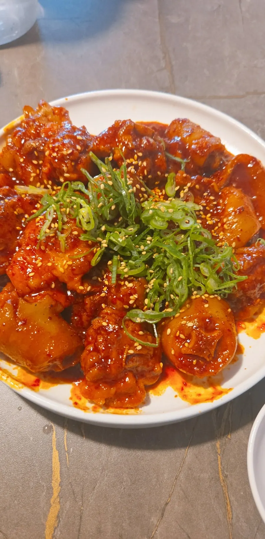 안옥 점심 상차림 마무리 사진