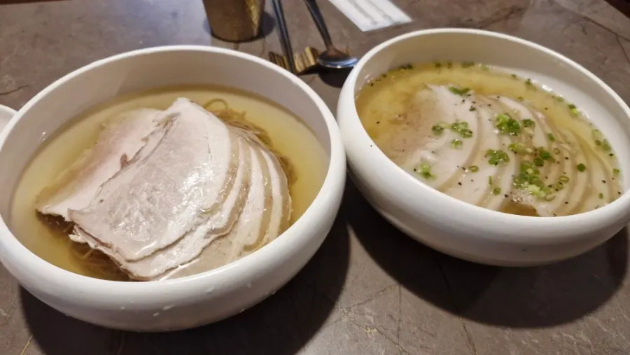 Pyeongyang naengmyeon piled high with meat