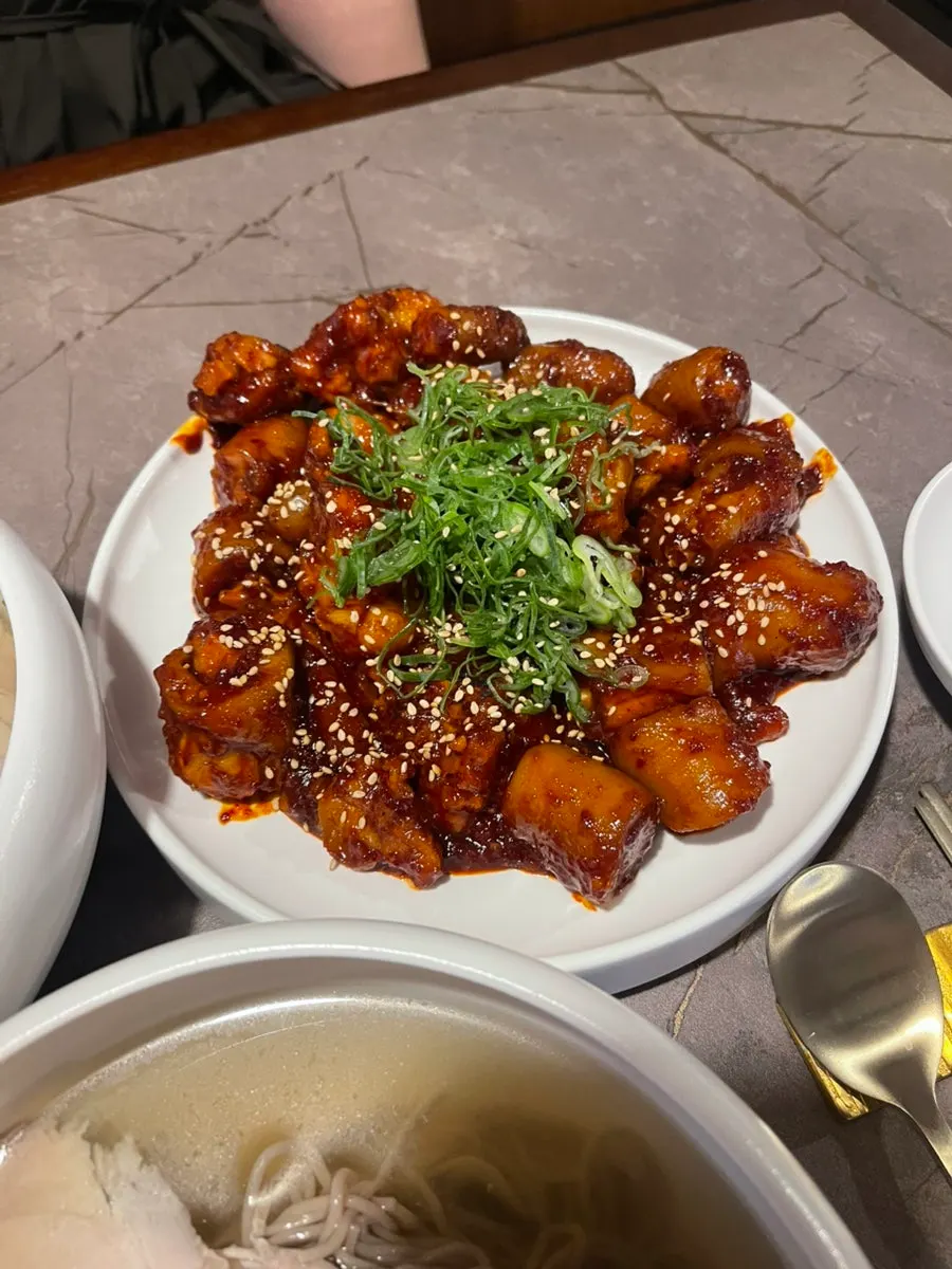 안옥 밑반찬 상차림