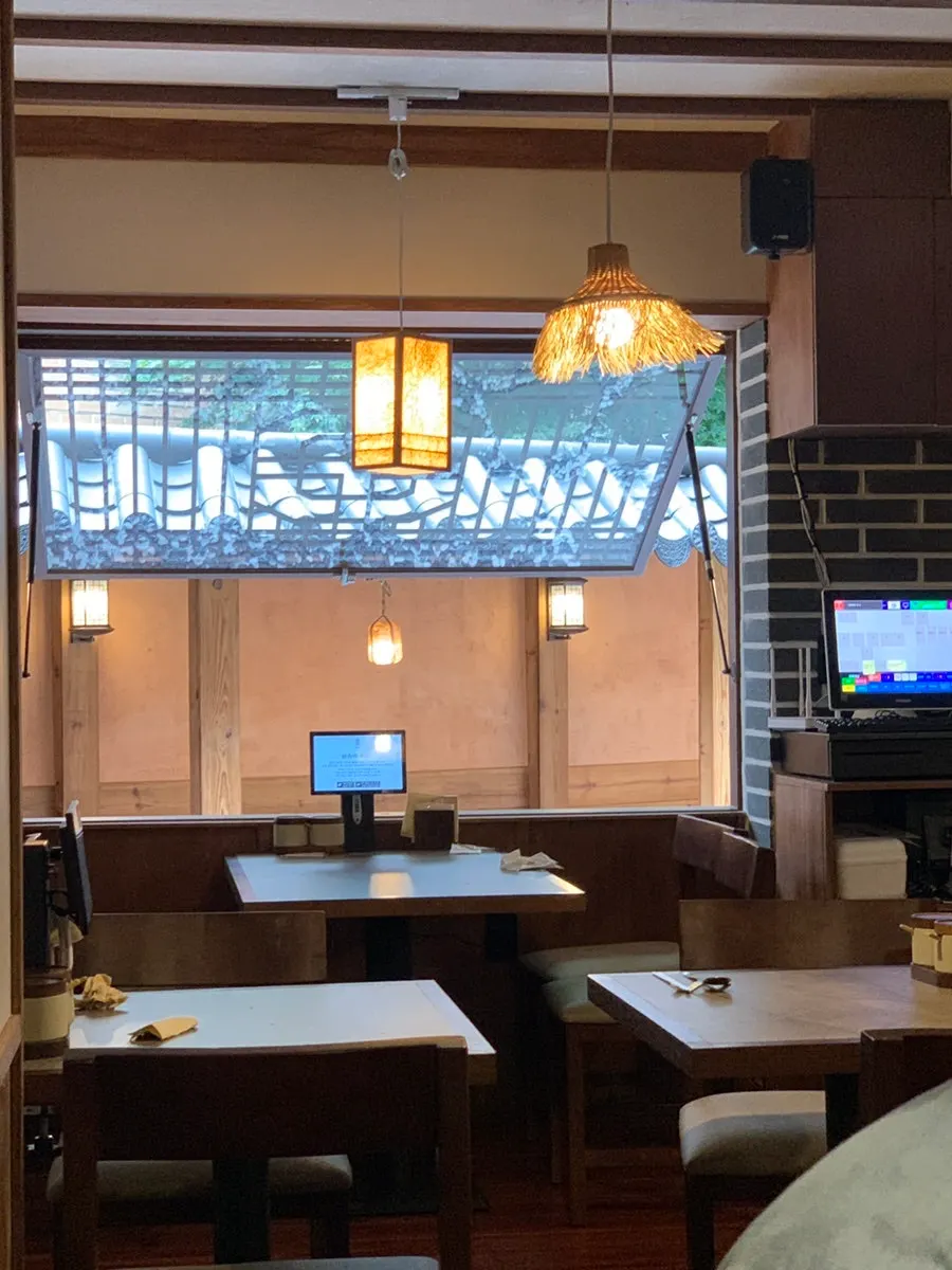 Group seating area at Anok for up to 12 people