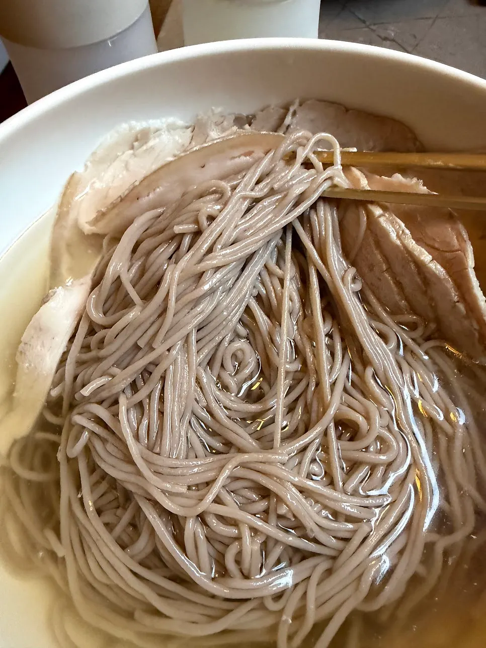 Anok's Pyongyang naengmyeon in clear broth