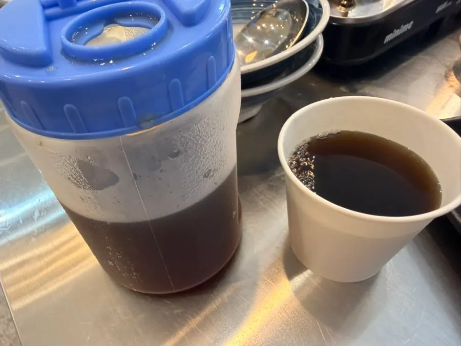 Cho-gochujang and soy sauce on the table