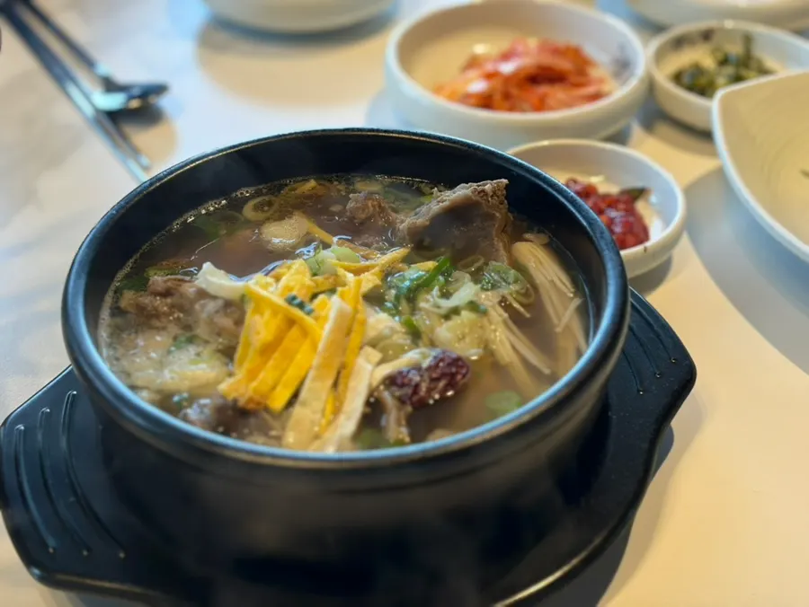 갈비탕과 궁중 불고기 전골