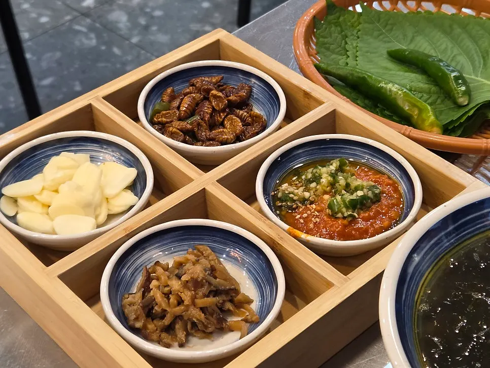 Side dishes served with the main order