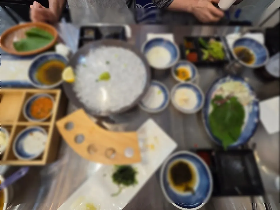 One wrap made with the last pieces of sashimi