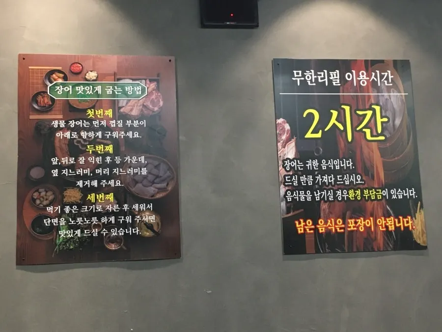 Instructions for how to grill eel deliciously