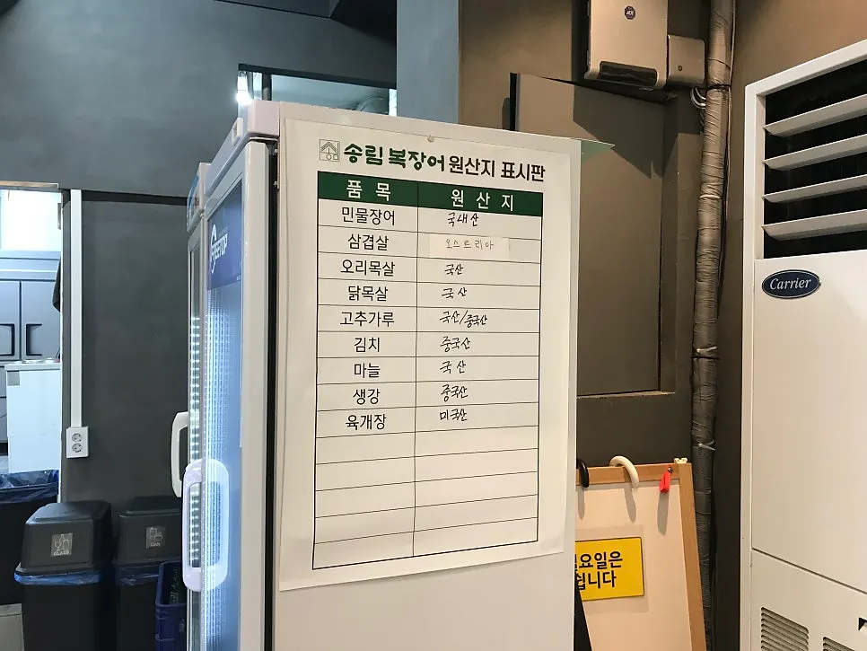 Keterangan asal belut air tawar produksi Korea
