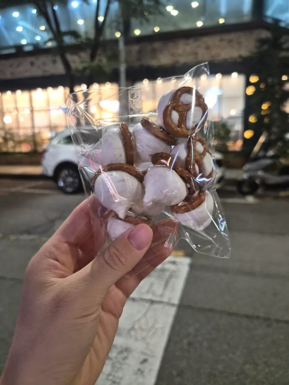 리뷰이벤트로 받은 머랭쿠키