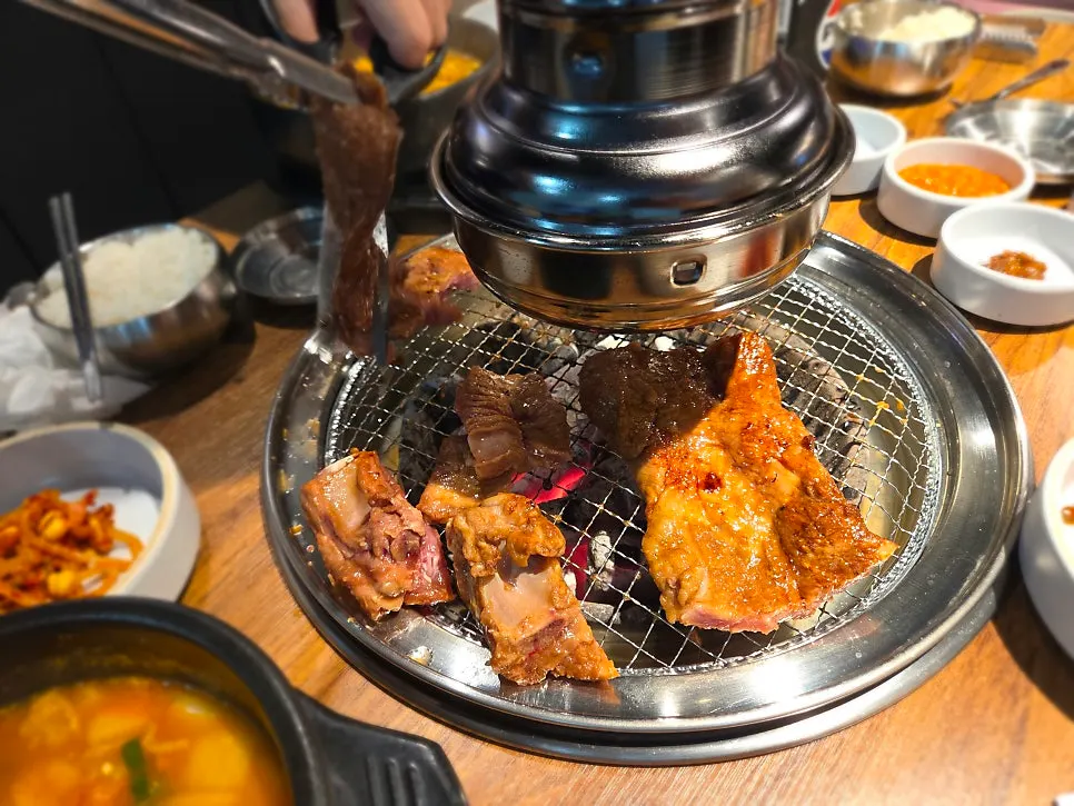 The complimentary doenjang jjigae