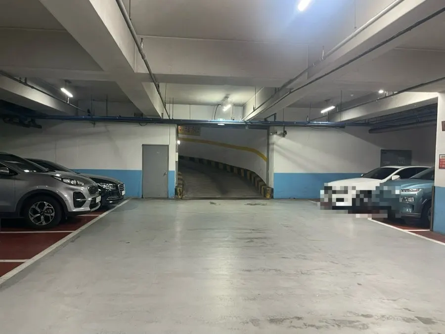One-way parking gate structure