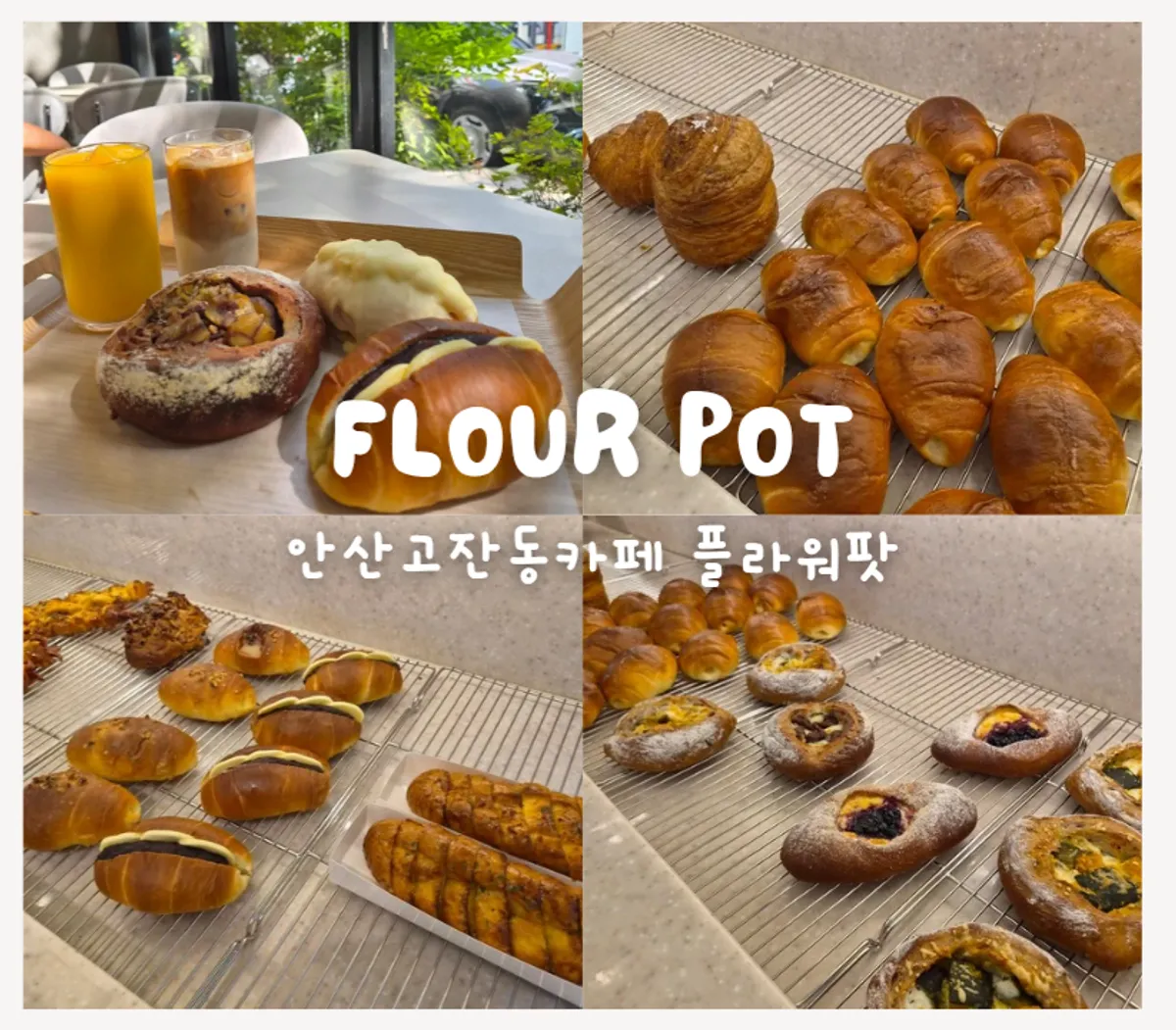 Flowerpot Cafe Gojan-dong Ansan bakery main image