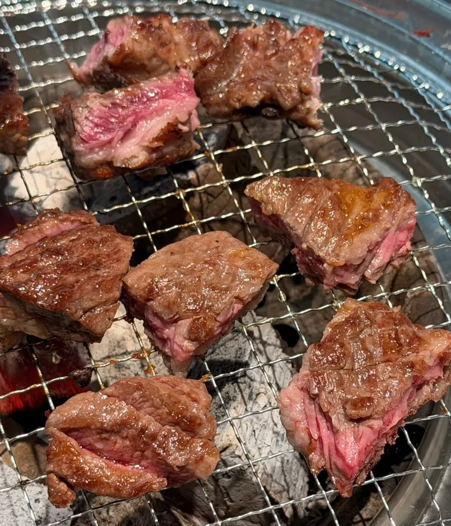 Flower ribs cooked medium