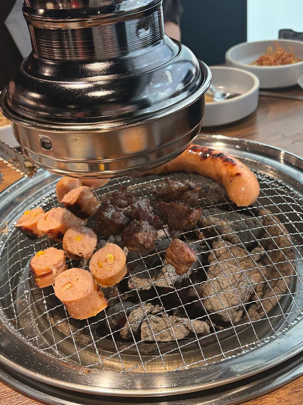 Large sausage received through the review event