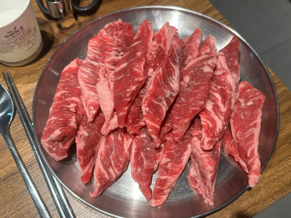 표고버섯장과 청양고추간장소스