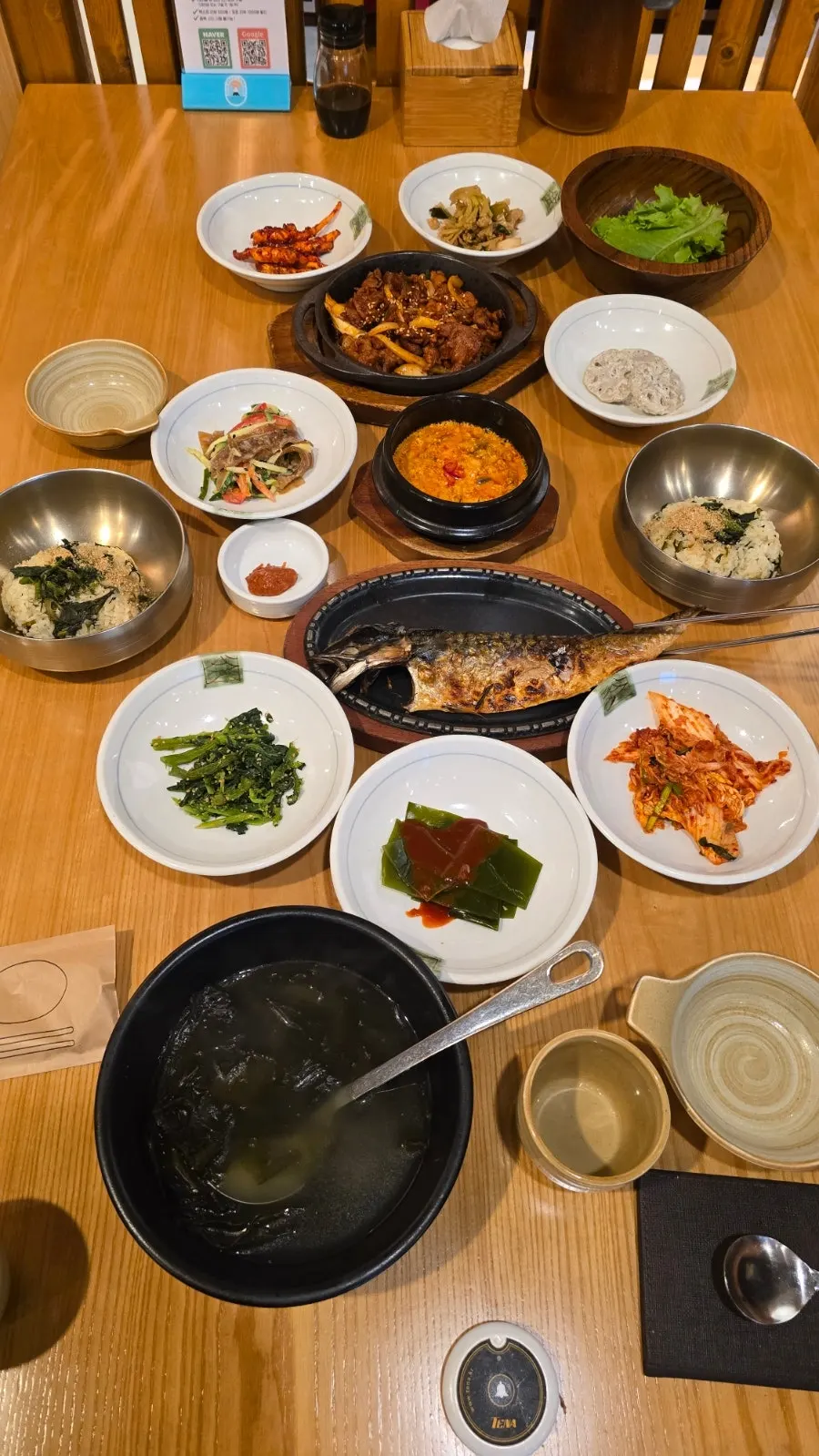 영월애곤드레 안산점 한정식 한상차림
