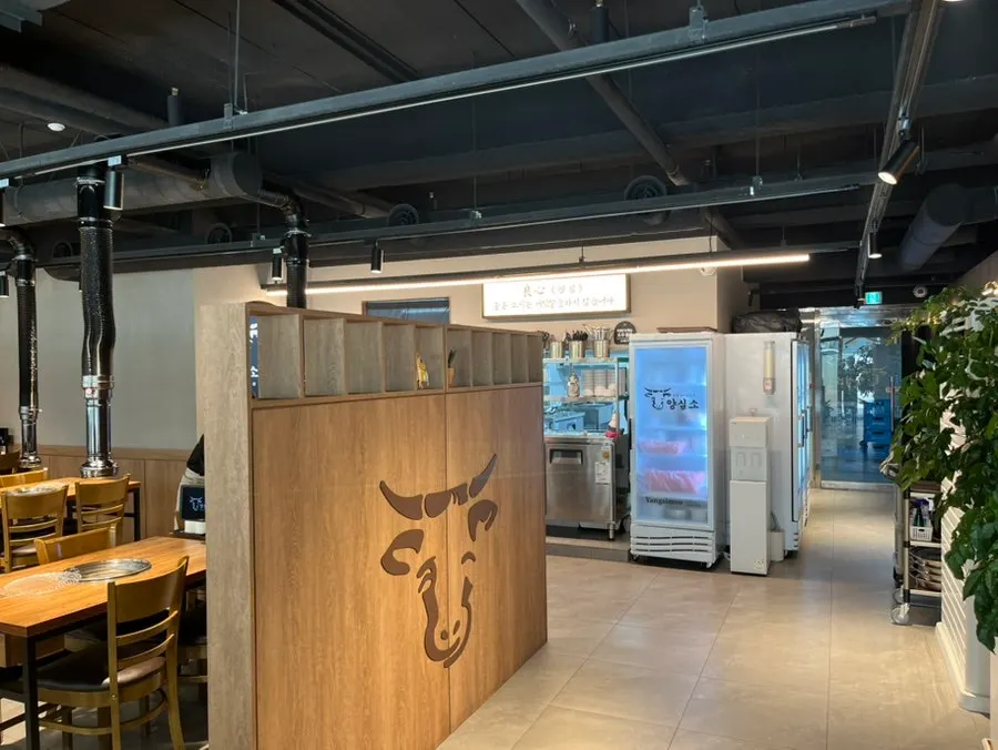 Well-maintained main dining hall