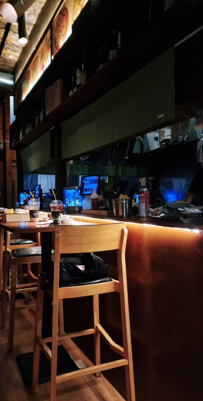 Inside Susan Jang with its open kitchen