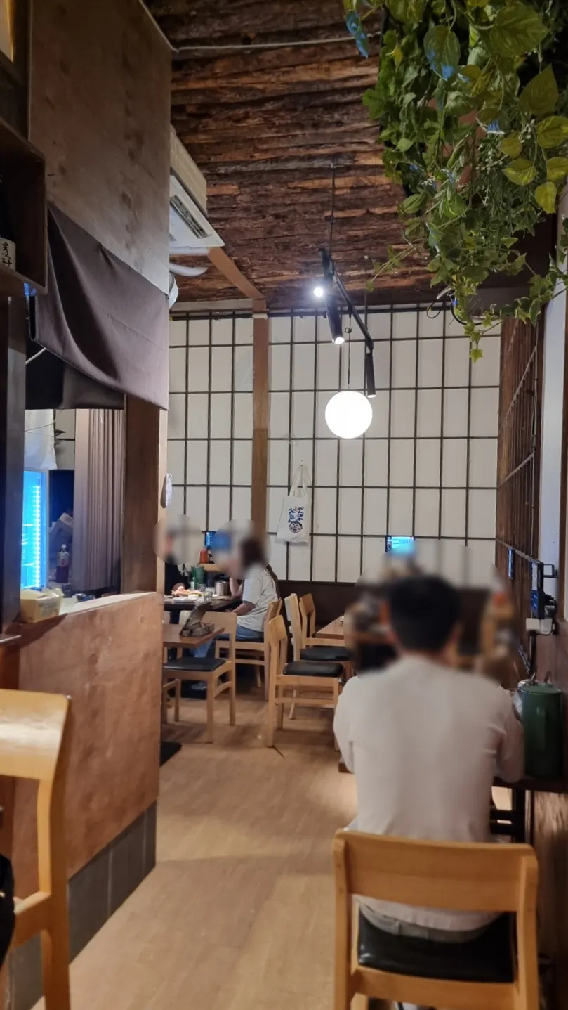 Table seating inside Susan Jang