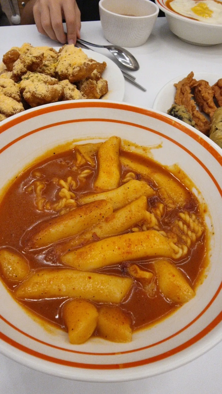 순한맛 로제떡볶이와 쿨피스