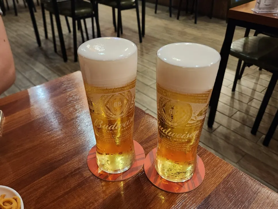 반월가 생맥주 메뉴