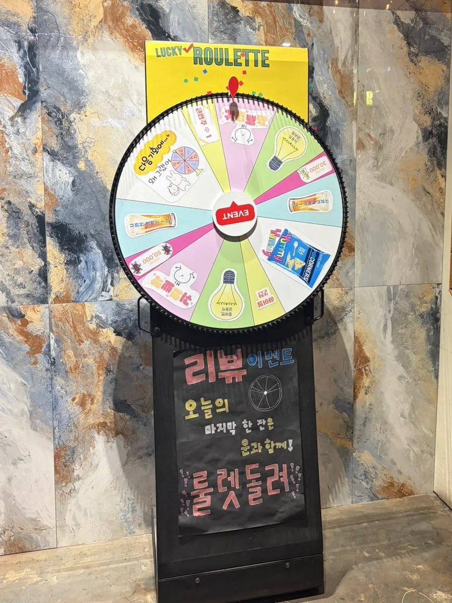 Information about the receipt review roulette event