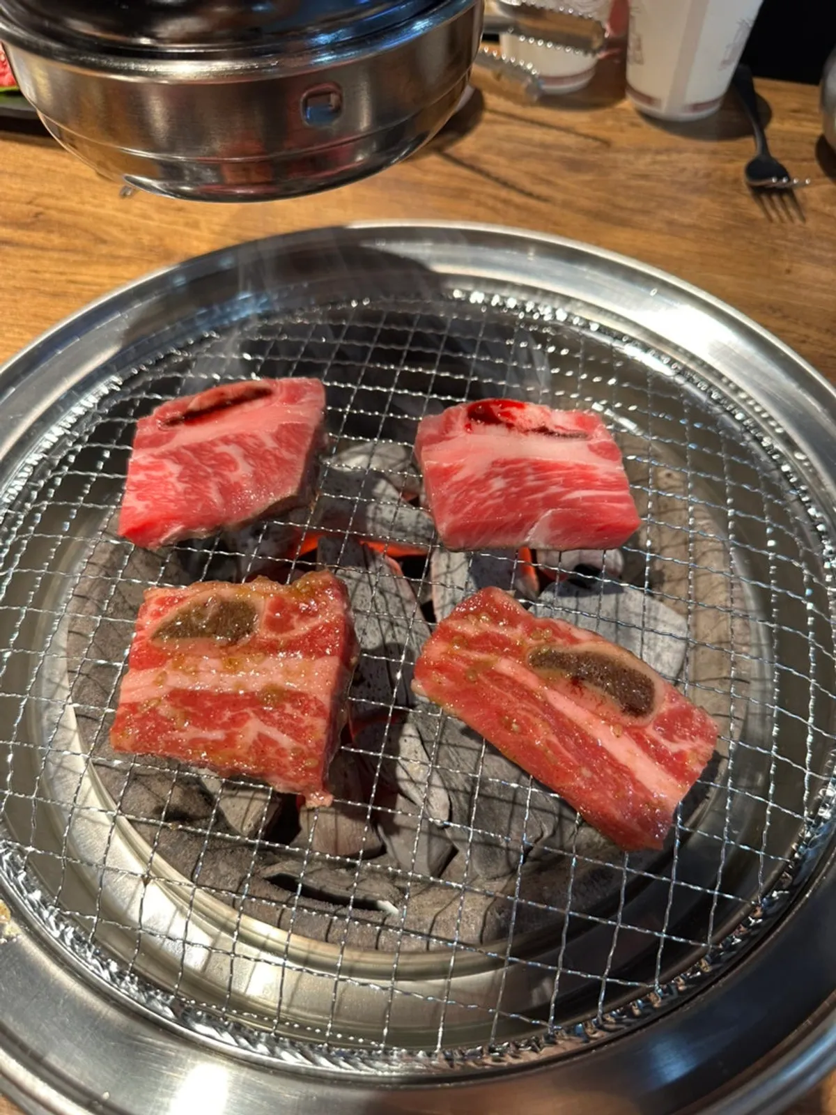 양념과 생갈비 반반 LA갈비 한 판