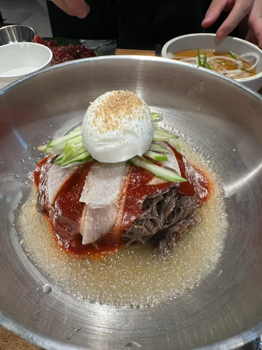 LA갈비 한 판에 포함된 육회 사진