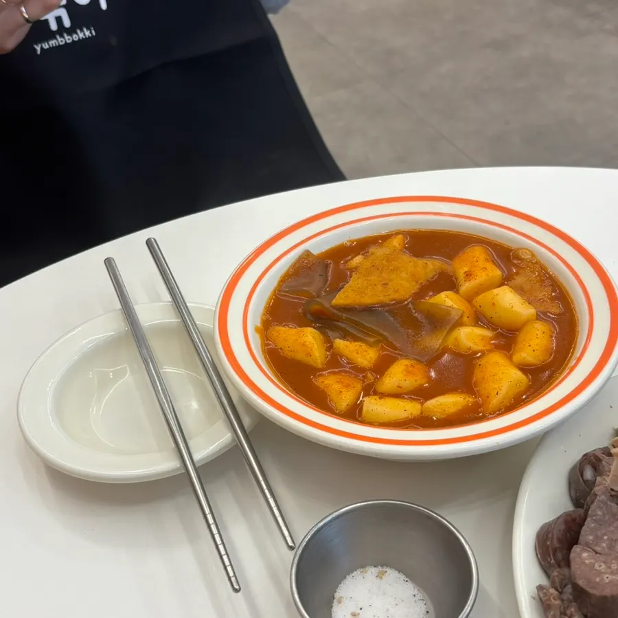 중국당면 추가 짜장떡볶이 사진