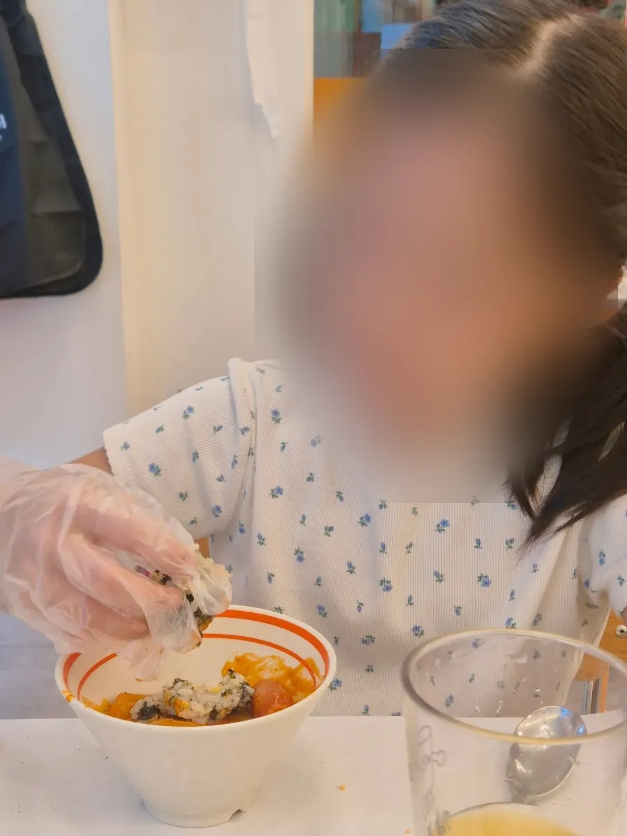 安山・古棧洞のロゼトッポッキ、子供と食べたプジミヤム2、ヤムポッキ