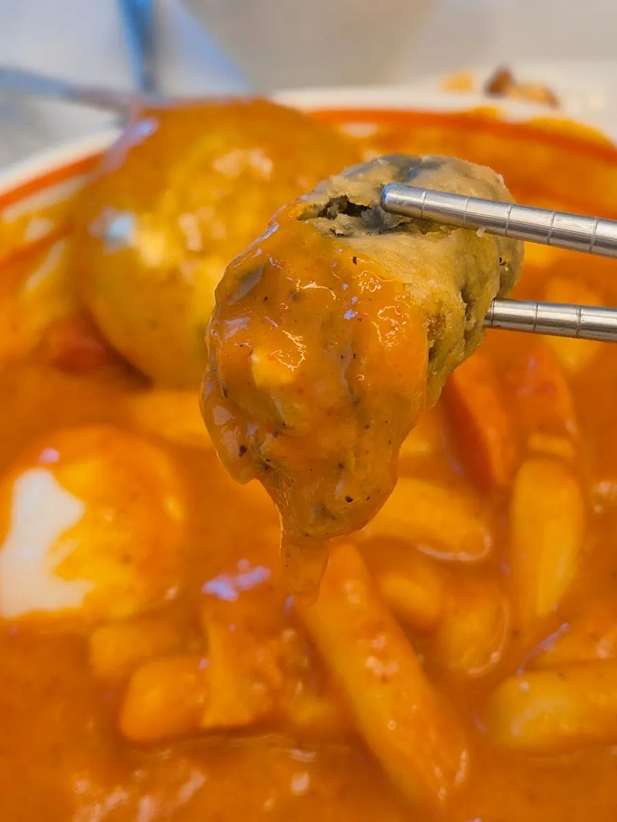 안산 고잔동 로제 떡볶이 아이와 먹은 푸짐이얌2, 얌볶이