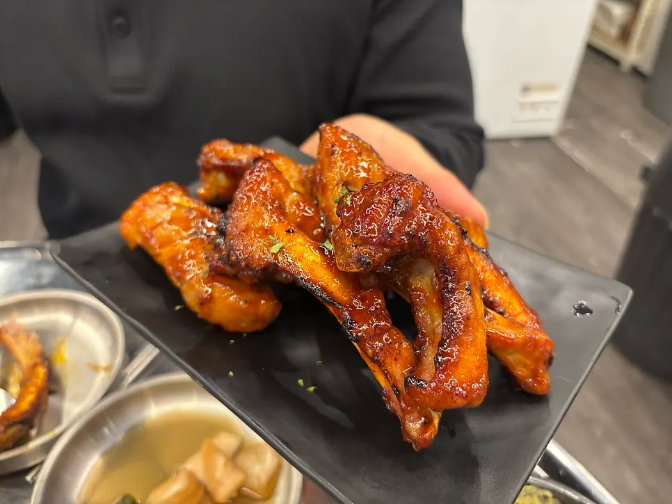An extra serving of spicy jjokgalbi