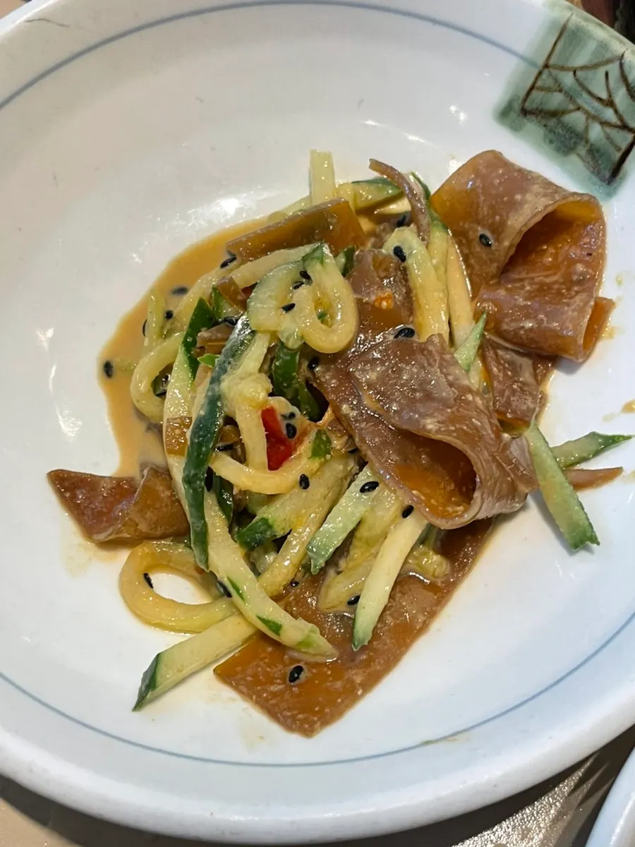 Basic side dishes set on the table first