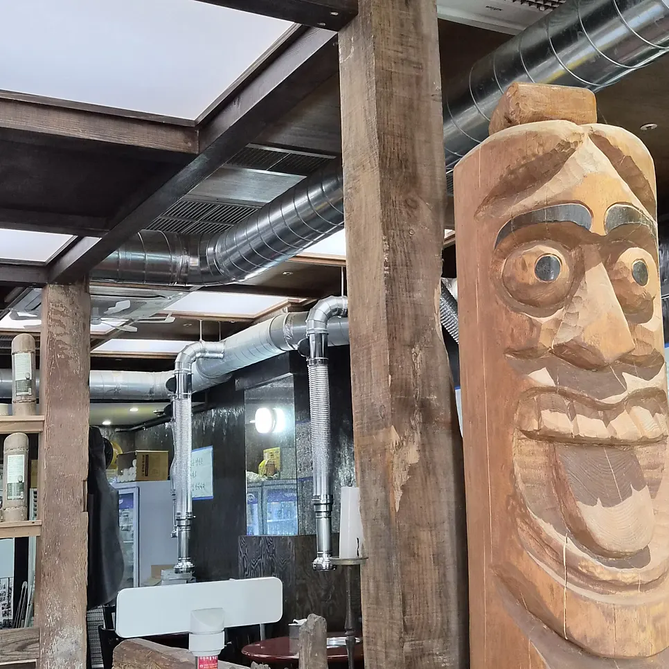 Old-school restaurant interior