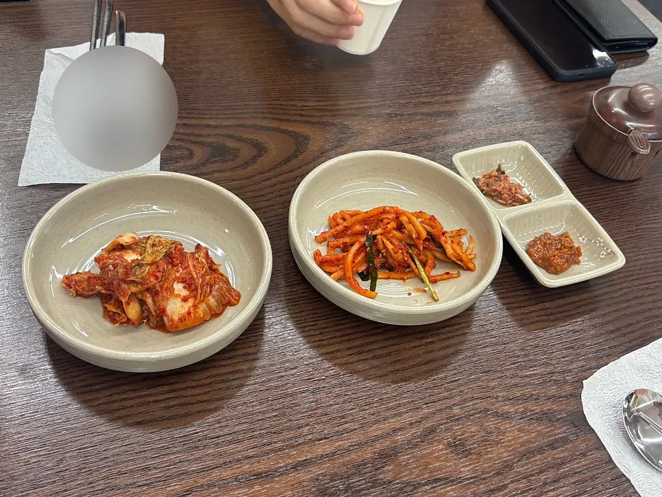 보쌈 2인 세트 구성