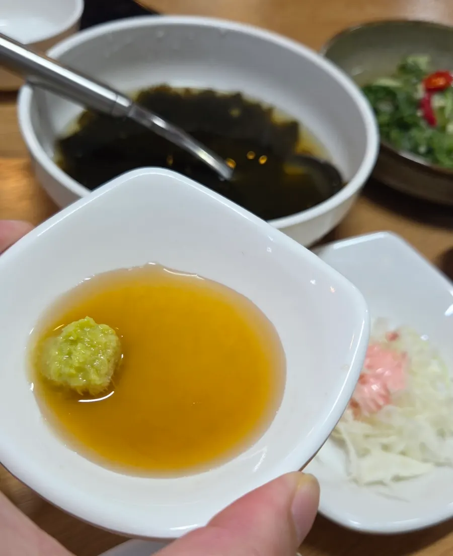 Side dishes set on the table