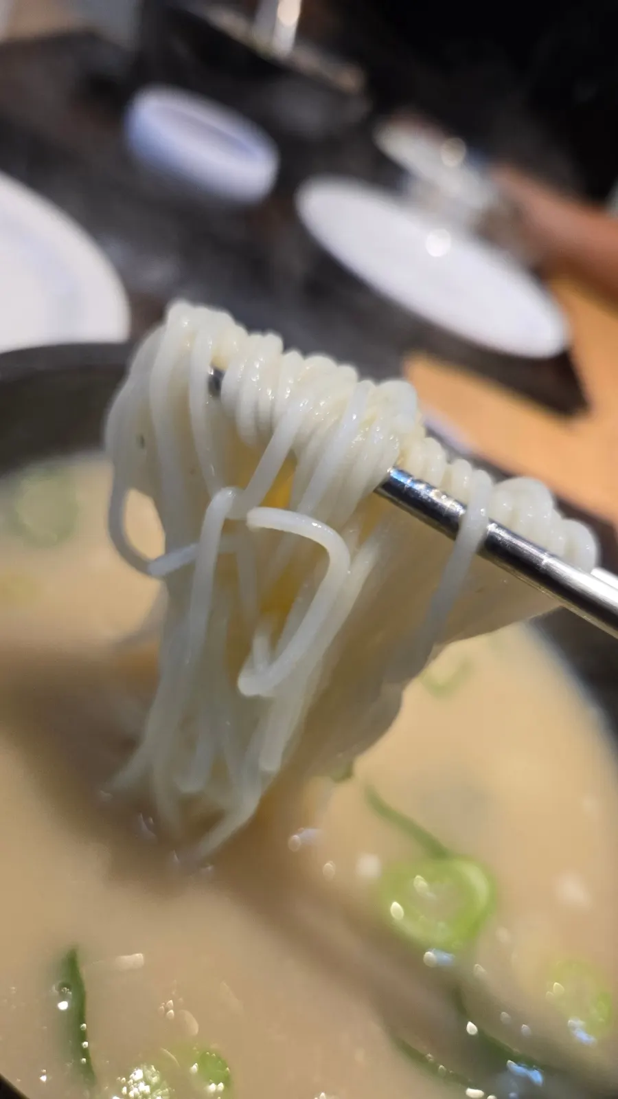 설렁탕 면사리와 고기