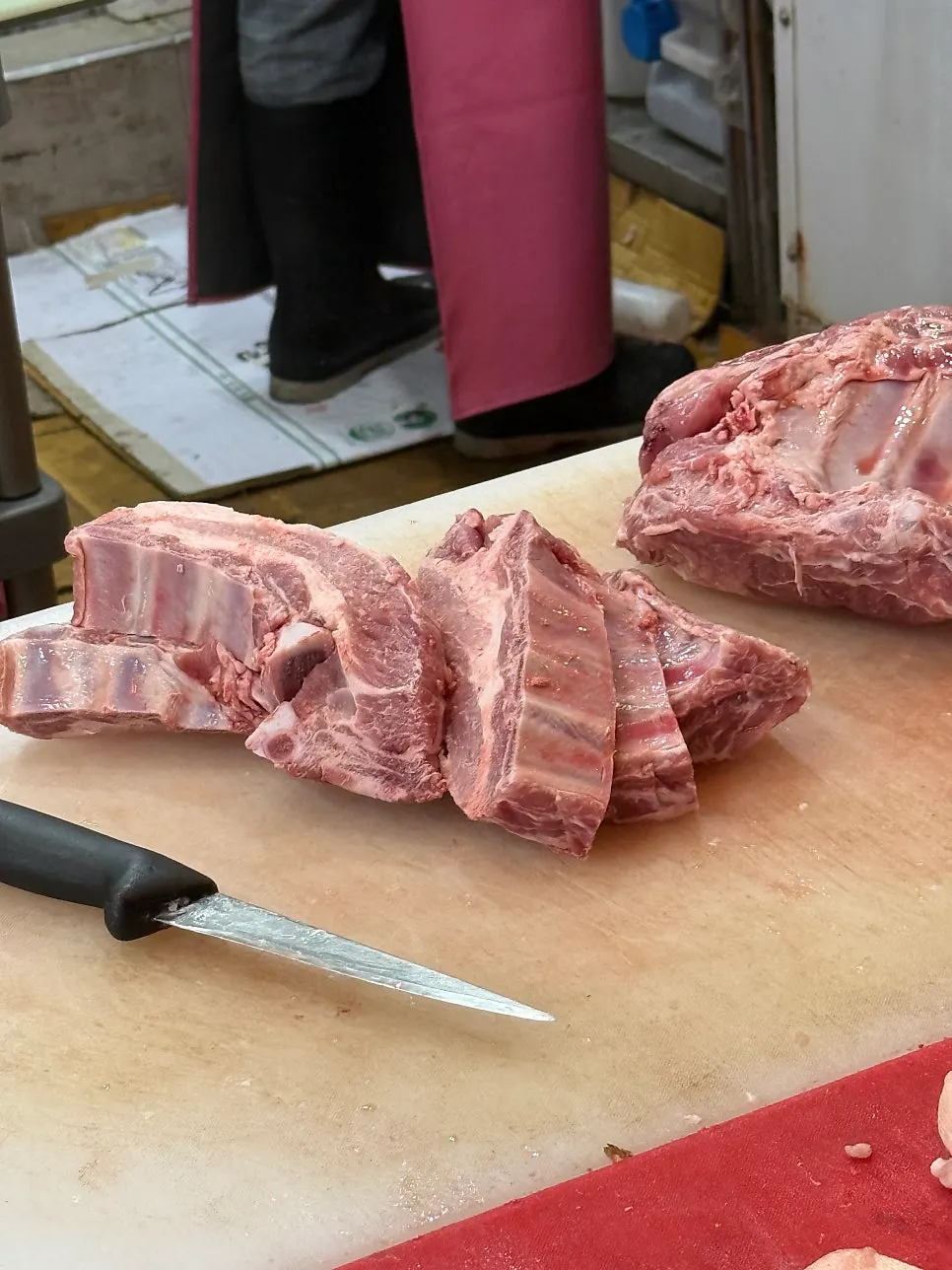 갈비찜용으로 주문한 한돈 갈비 덩어리
